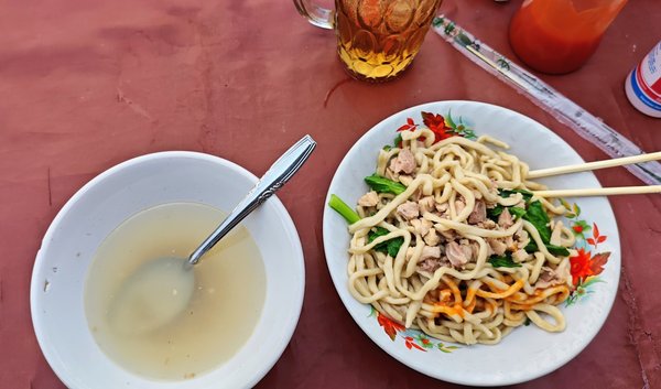 Bakmi karet ayam kampung mabes 4a