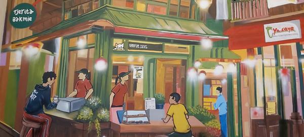 Tjerita Rasa Bakmie & Kopi ( Rooftop Cafe - Coffee - Kitchen - No Pork No Lard - Vegan Friendly) photo 5