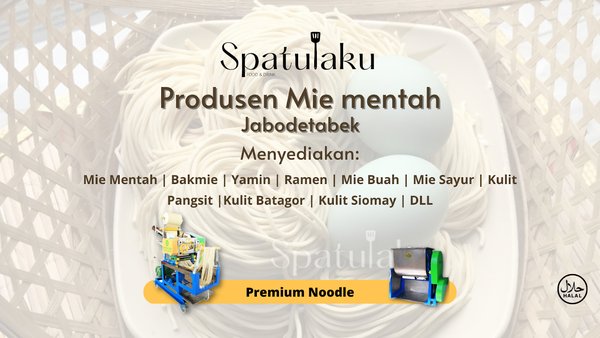 Produsen mie mentah Spatulaku Bekasi (Untuk Mie ayam, Bakmie, Ramen, Dll) photo 2