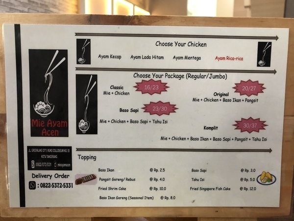 Mie Ayam Acen - Green Lake City photo 5